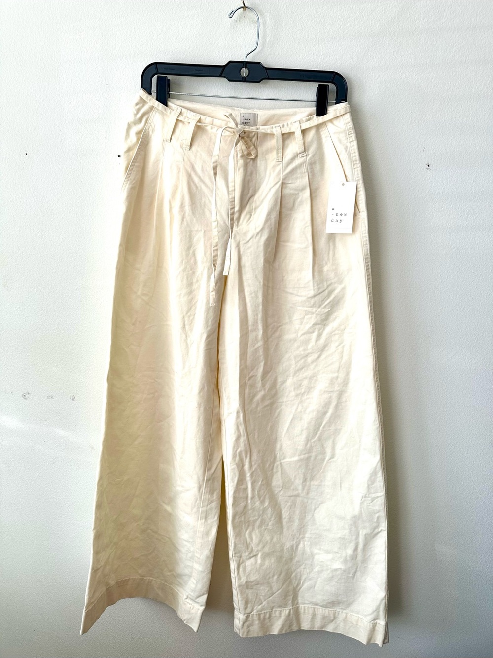 Wide Leg Cotton Pants